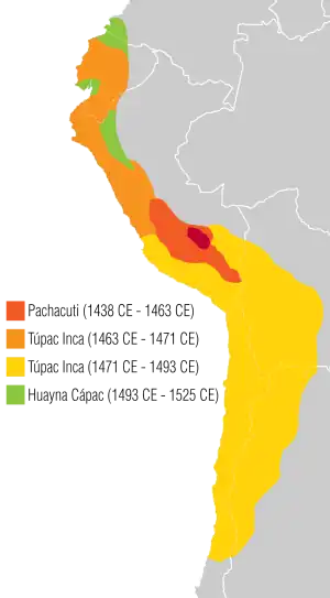 Image 13Inca expansion (1438–1533 CE) (from History of Bolivia)