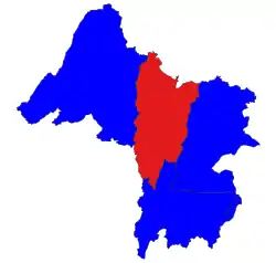 Location in Katha district