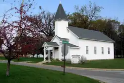 The intersection of Independence and Cicott Roads