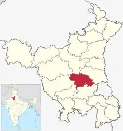 Location in Haryana, India