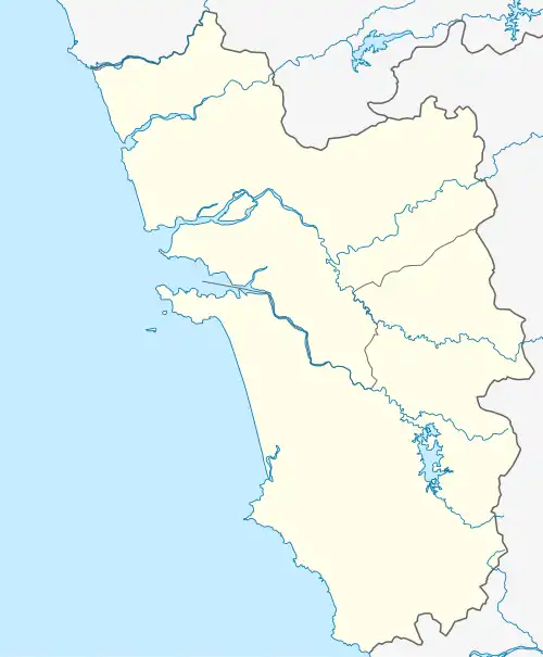 Santo Estevam is located in Goa