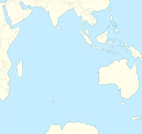 Pitt Bank is located in Indian Ocean