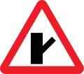 Y-junction to right