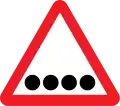 Blind persons likely on road ahead