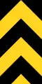 Two-way hazard marker