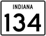 State Road 134 marker