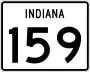 State Road 159 marker