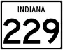 State Road 229 marker