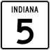 State Road 5 marker