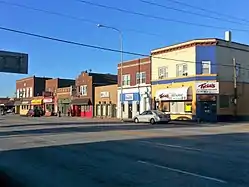 Indianapolis Blvd in downtown East Chicago