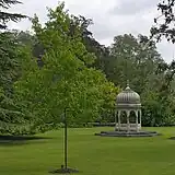 Indian Kiosk commemorating the end of the Indian rebellion of 1857