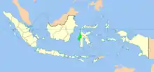 West Sulawesi region in Indonesia