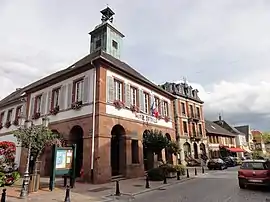 The town hall in Ingwiller