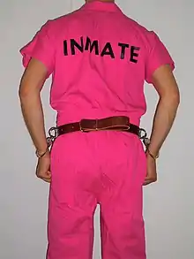 Prisoner in transport belt