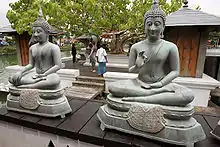 The Seema Malakaya of the Gangarama Temple in the Beira Lake in the Company Roads area, is one of many religious structures in Colombo