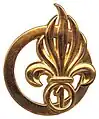 Insignia of the 1st Foreign Regiment