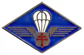 Insignia of the 1st Parachute Chasseur Company 1er C.C.P