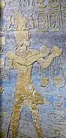 Taharqa in the Temple of Mut.