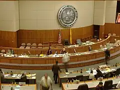 Interior of the Senate Chamber