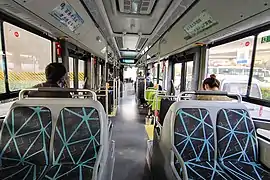 Yutong U12 interior