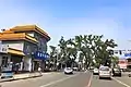 Zhonggao Road within the town, 2019