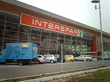 Image 38Interspar hypermarket in Bolzano, Italy (from List of hypermarkets)