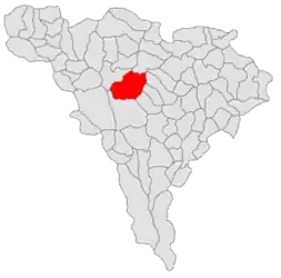 Location in Alba County