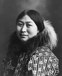 Image 19An Inupiaq woman, Nome, Alaska, c. 1907 (from History of Alaska)