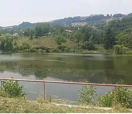 Lake in Nucșoara