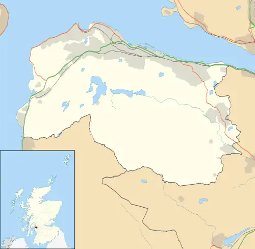 PS Iona (1855) is located in Inverclyde