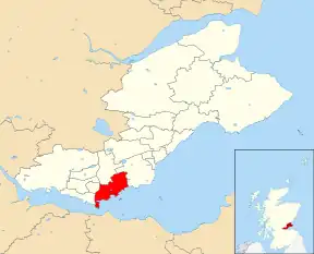 Location of the ward