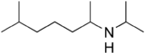 Skeletal formula of iproheptine