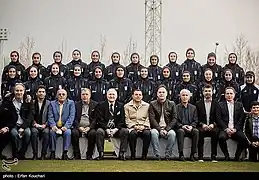 Iran national football team before the 2022 AFC Women's Asian Cup