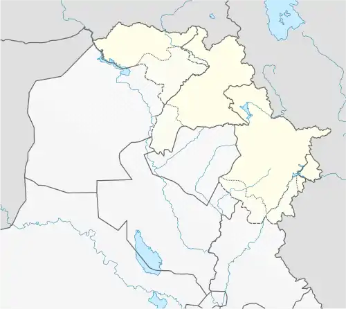 Amedi is located in Iraqi Kurdistan