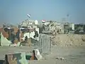 Iraqi Light Armored Vehicle at checkpoint.