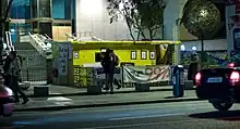 Occupy Dame Street Camp in November 2011