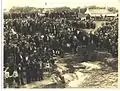 Crowds at the Tóstal in the 1950s