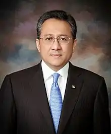 Official portrait of Irman Gusman