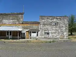 Abandoned building in Ironside