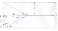 irregular hip/valley gable roof plan.