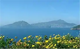 View of Ischia from Procida