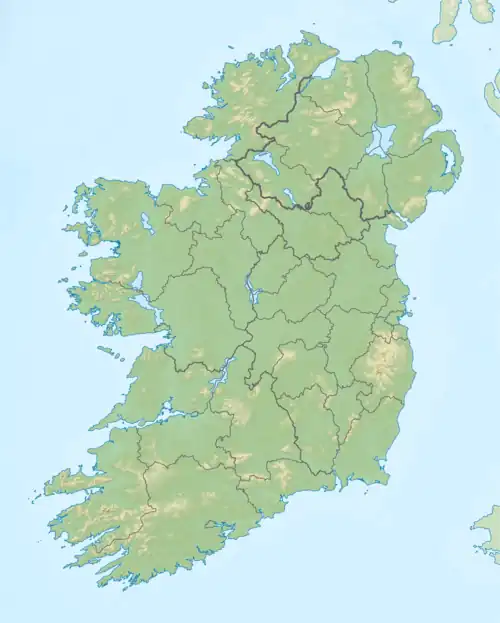 Islandeady Lough location in Ireland