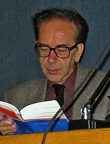 Husband, Ismail Kadare; Zurich, Switzerland, Autumn 2002.