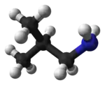 Skeletal formula of isobutylamine