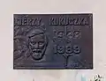 Memorial plaque Jerzy Kukuczka in Istebna