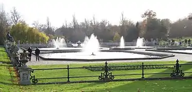 Italian Garden fountains