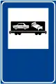 Motorail services with sleeper