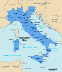 Kingdom of Italy in 1871