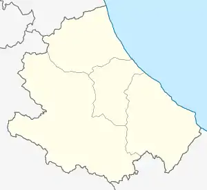 Teramo is located in Abruzzo