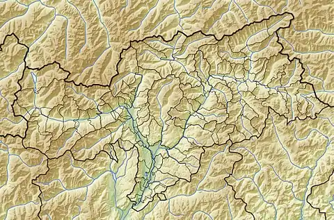 Kalterer See is located in South Tyrol